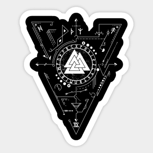 Valknut | Norse Pagan Symbol Sticker